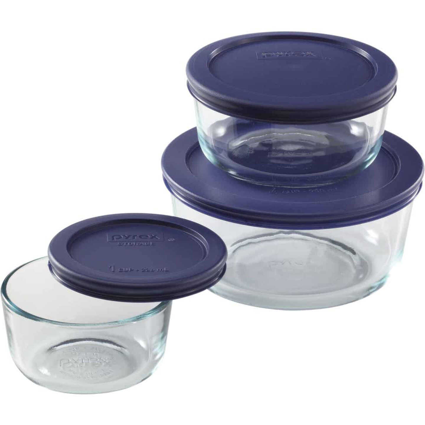 Pyrex Simply Store Glass Storage Bakeware Set (10-Piece) - Town